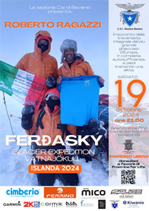 CAI Baveno: Roberto Ragazzi - Ferðaský Glacier Expedition Vatnajökull Islanda 2024 - 19 ottobre 2024