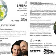 Sphera, visioni circolari per il nostro futuro: Tones Teatro Natura, conferenze e concerti - 21-23 giugno 2024