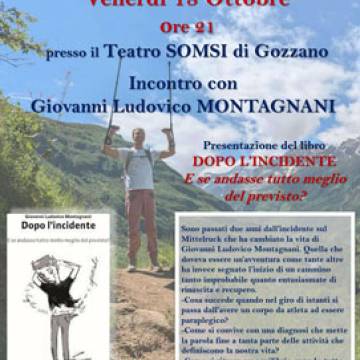 CAI Gozzano: due prossime serate, con Giovanni Ludovico Montagnani il 18 ottobre e con Fabio Mochettaz il 25 ottobre