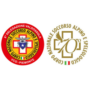 Soccorso Alpino e Speleologico Piemontese - X Delegazione “Valdossola” - Appuntamenti per i 70 anni del Soccorso Alpino - 18-19 ottobre 2024