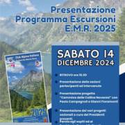 Presentazione programma escursionistico 2025 del Club Alpino Italiano Sezioni Est Monte Rosa - CAI Borgomanero - 14 dicembre 2024